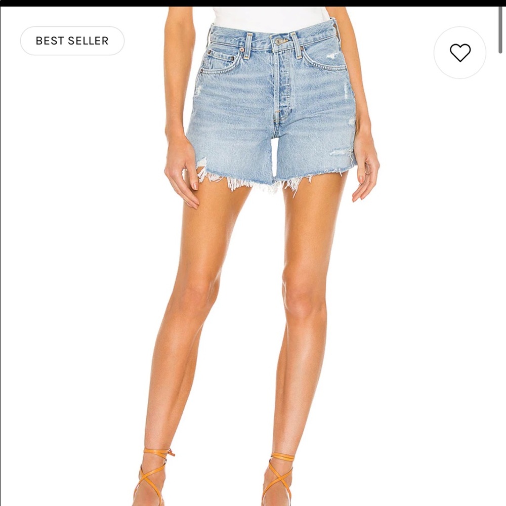 Agolde Parker long shorts